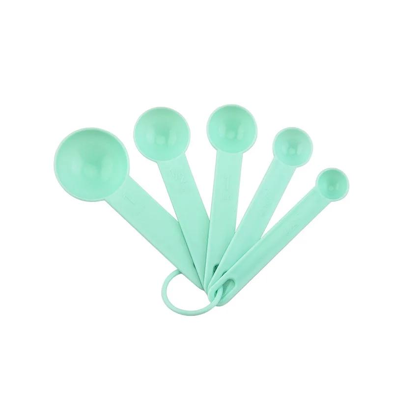 5/10Pcs Measuring Spoon Measuring Cup Multi Purpose Baking Tool DIY Cake Baking Powder Spoon Plastic Handle Kitchen Gadgets