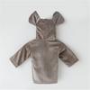 Animal-Shaped Hooded Bathrobe for Infants and Toddlers