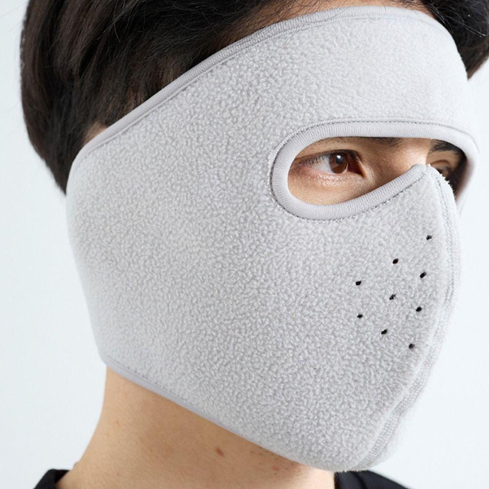 Windproof Winter Cycling Face Mask Soft Moto Cycling Mask Neck Cover Full Face Mask  Cold Weather