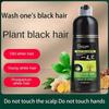 Herbal Black Dew Shampoo 3 in 1, Natural Hair Dye Shampoo for Men & Women, Black Hair Color with Plant Extracts, Conditioning & Coloring, 300ml