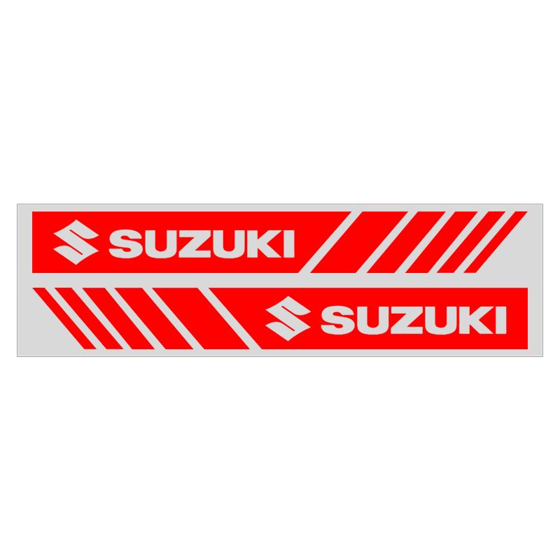 2PCS Car Rear View Mirror Side Stripe Badge 3D Sticker Car Styling for Suzuki Swift SX4 Samurai Sport Jimny Grand Vitara Alto GW250  Splash Swace