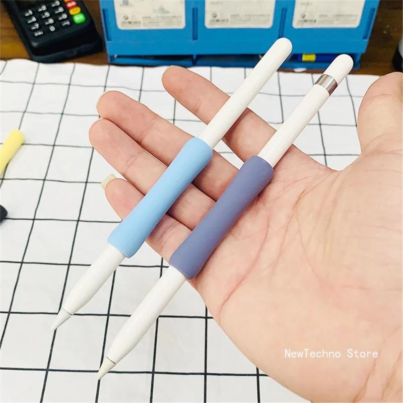 Stylus Cover Silicone Protective Sleeve Wrap For Apple 1/2 Shockproof Anti-scratch Non Slip Touch Screen Pen Grip Case