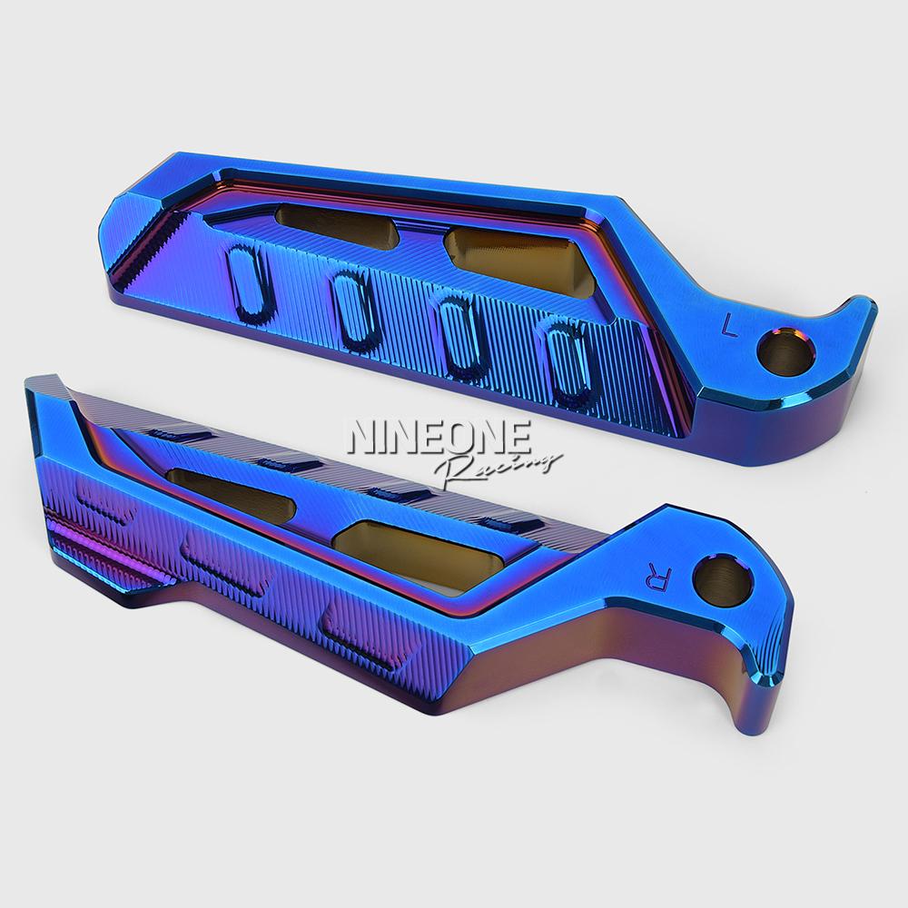 For YAMAHA XMAX300 XMAX250 XMAX 300 250 400 17-25 Nmax/NVX155 15-25 Tmax530 Rear Footrest Passenger Wider Footpegs CNC Foot Pegs