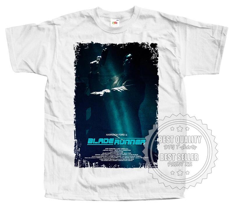 

BLADE RUNNER v21 T-shirt Tee Movie poster WHITE Shirt all sizes S to 5XL 2XL