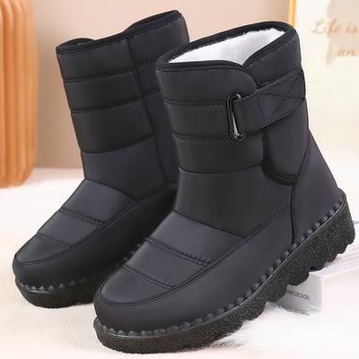 Boots Women Non Slip Waterproof Winter Snow Boots Platform Shoes for Women Warm Ankle Boots Cotton Padded Shoes Botas De Mujer