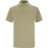 EMZ Erdos Men's Mulberry Silk Cooling Polo T-shirt