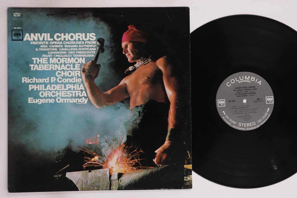 

LP Record EUGENE ORMANDY, PHILADELPHIA ORCHES - Favorite Opera Choruses MS7061 COLUBMBIA MASTE 1967 US Classical Used
