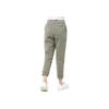 Adidas Logo Print Cuffed Nine-Point Casual Sports Pants Women Pants Heritage-Green FM9324