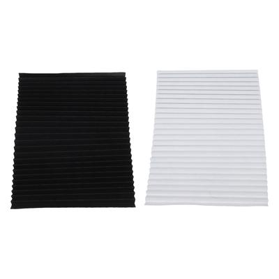 RV Replacement Blinds Pleated Touch Fastener Sun  Non Woven Fabric RV Blinds Shade for Travel Trailer Motorhome