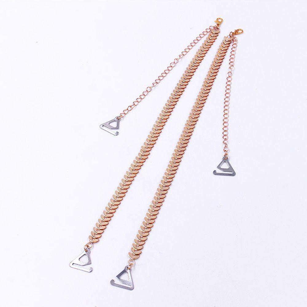 Chain Summer Wedding Leaves Women Bra Belt Bra Accessories Pearl Shoulder Strap Brassiere Straps