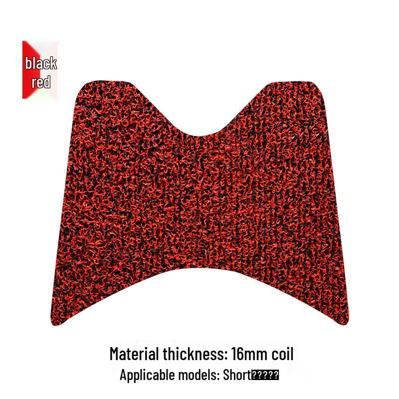 

Короткий шелковый коврик для педалей Land Rover BWS с противоскользящим кольцом для электромобиля/мотоцикла 16MM красный/чёрный