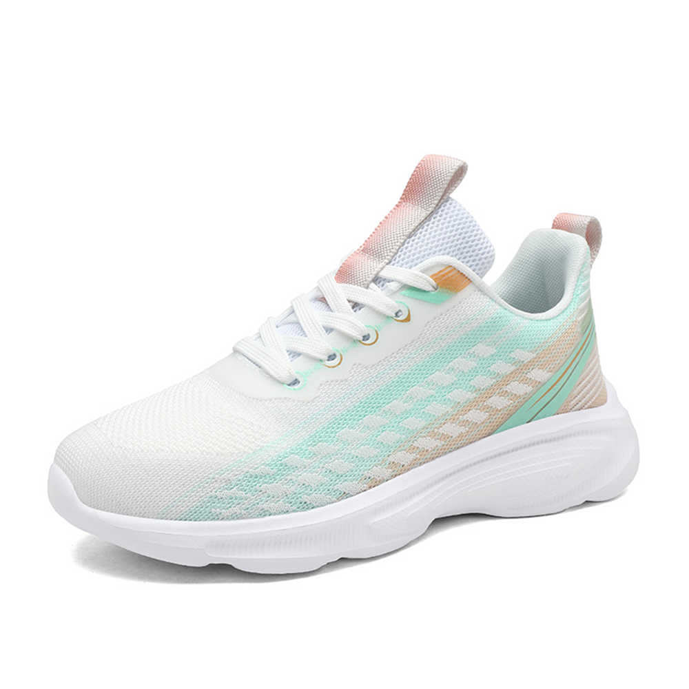 Fashion Knitted Plateforme Red Women's Boot High Sneakers Ladies Running Shoes Sport Sapateneis Portable Tenya Price Tensi