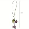 Cute Tulip Flowers Strap Lanyards Charms for Mobile Phone Case Keychain Car Key Chains Headset Cover Hang