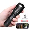 LED Powerful Flashlight Waterproof Lantern Torch Use 18650 Rechargeable Battery Portable Camping Flashlight