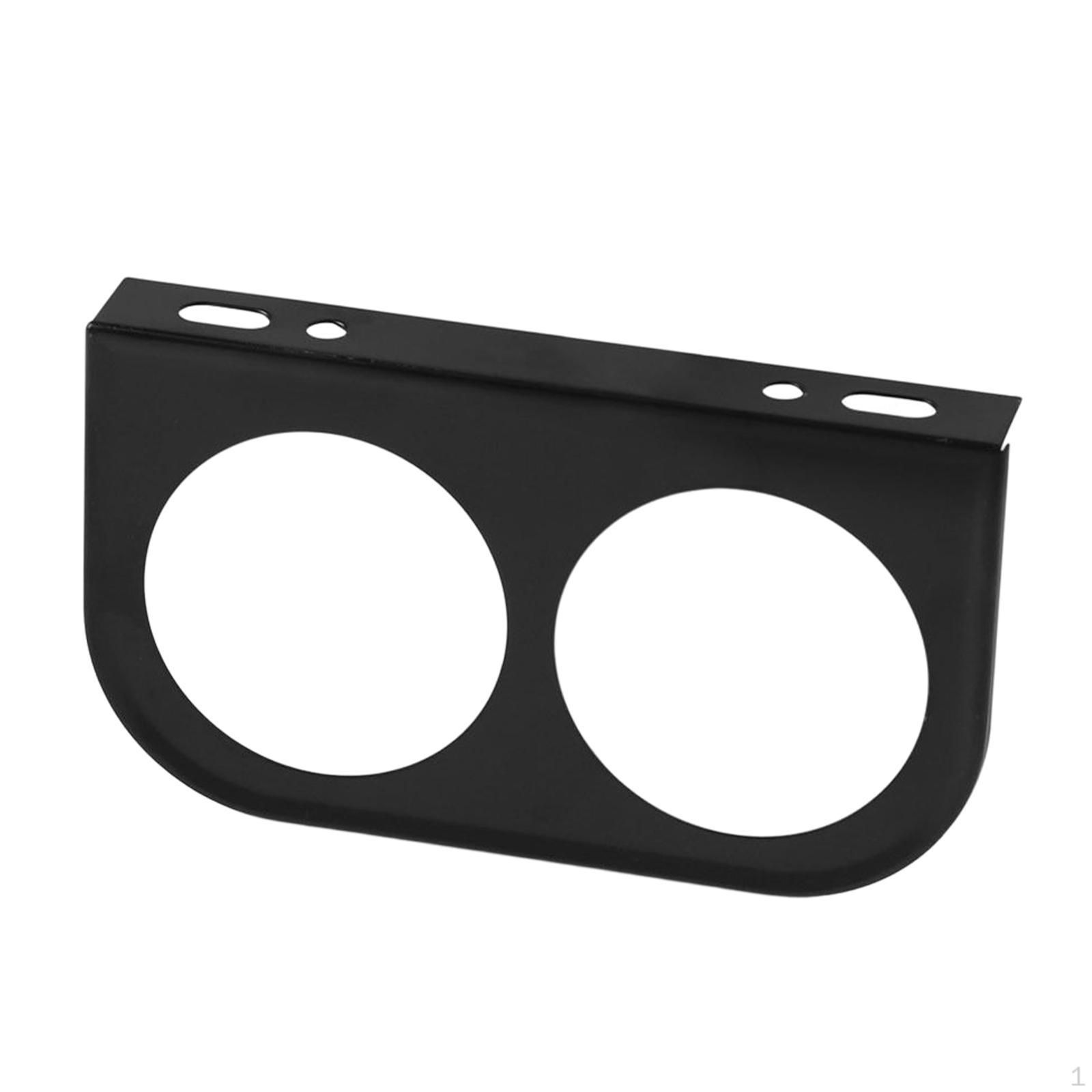 Gauge Panel ,Metal, Holder Dash, Instrument Mounting Replacement Pod, Black