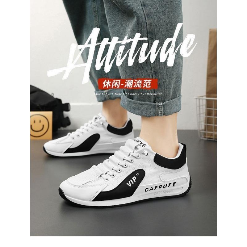 Men S Casual Thick Sole Athletic Slip On Gump Sneakers