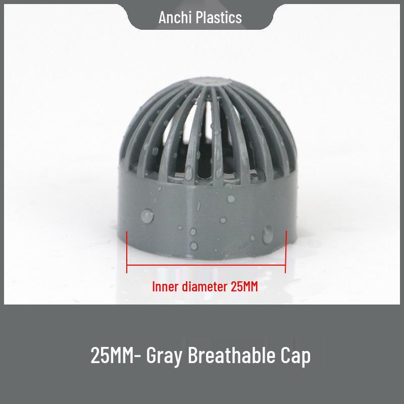Breathable PVC Fish Tank Overflow Cap - Permeable Filter Mesh for Seafood Pools and Water Tanks
