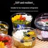 Disposable Ice Jelly Dessert Bowls with Lids