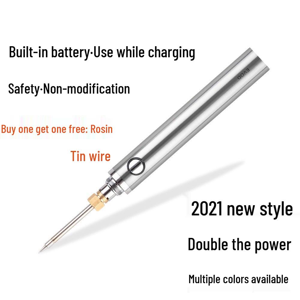 USB Rechargeable Low Voltage Soldering Iron Pen for DIY & Student Experiments