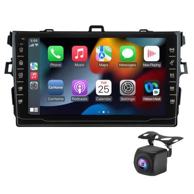 Autoradio Android 13 de 9 pouces, lecteur vidéo multimédia pour Toyota Corolla 2009-2013, stéréo, Carplay, Autoradio, Navigation GPS, DSP