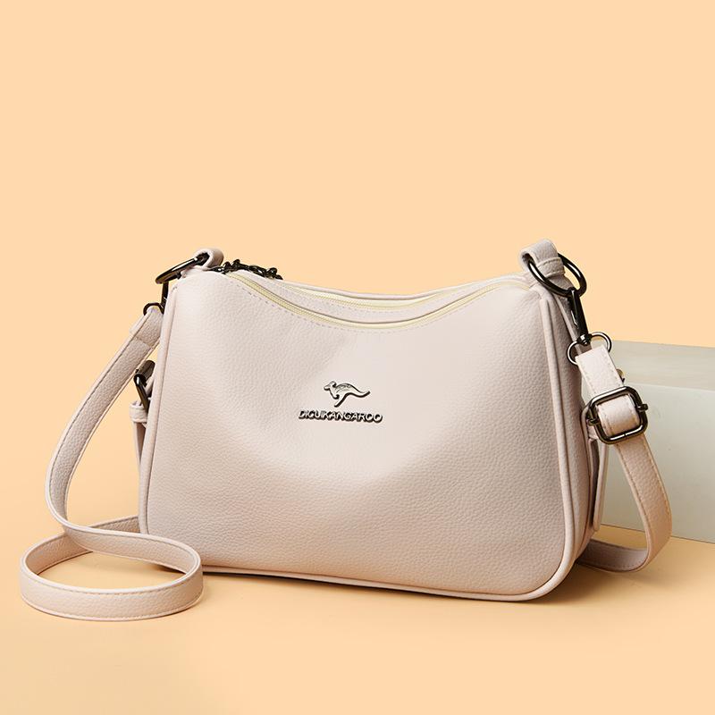 Jednoduchá a elegantní crossbody taška, velkokapacitní, všestranná pro dojíždění, ležérní taška přes jedno rameno