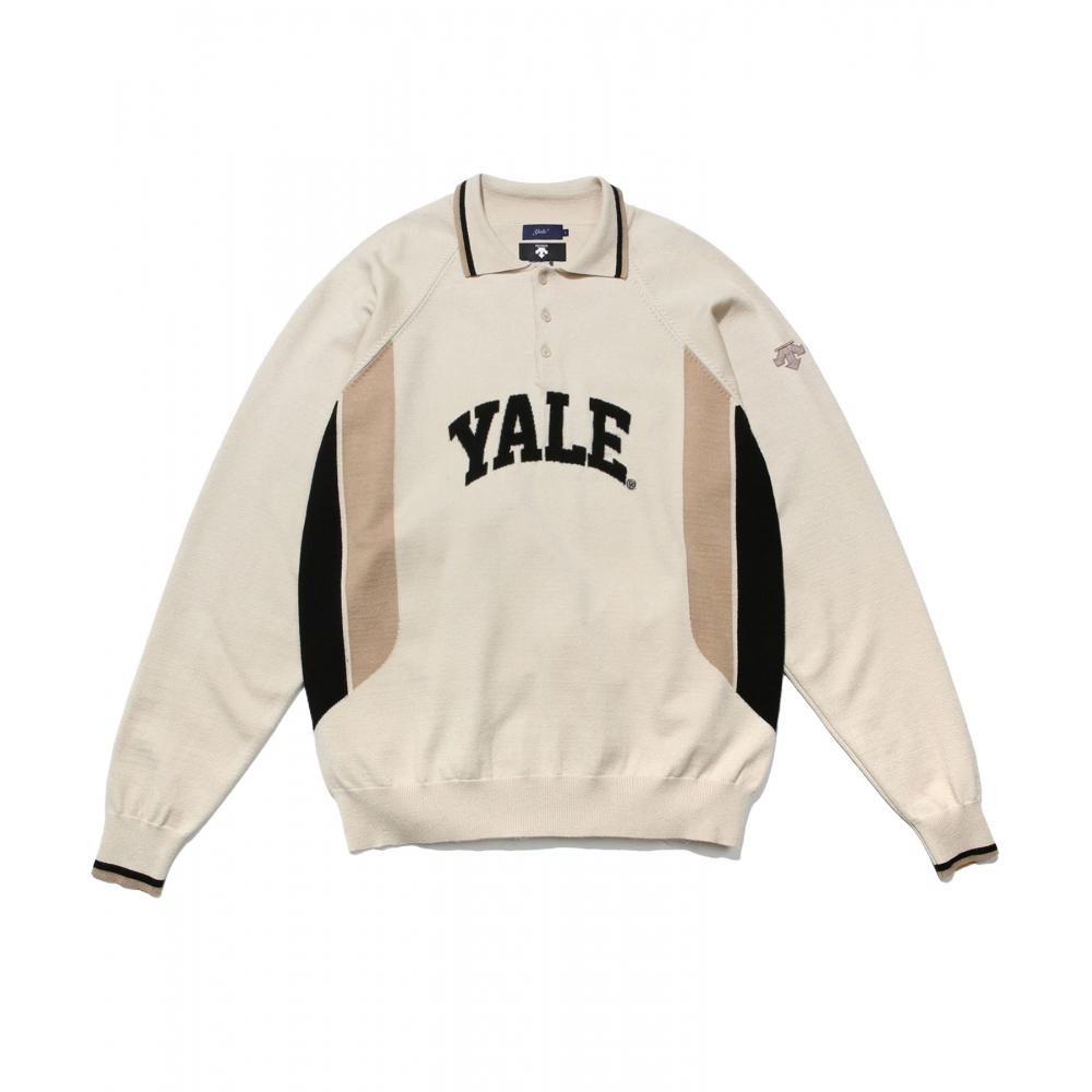 

YALE YALE x DSCENTE ЖАККАРДОВЫЙ РЕГЛАН PK KNIT IVORY