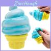 Needoh Nice Cream Cone Sensoryczna kostka do lodów z silikonowym materiałem, która pomaga w redukcji stresu i kreatywnej zabawie