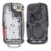 Er 4/5 Tasten Ersatz Klapp HU66 Autoschlüssel Schale Gehäuse Fob für Volkswagen VW Sharan Multivan T5 Caravelle MPV