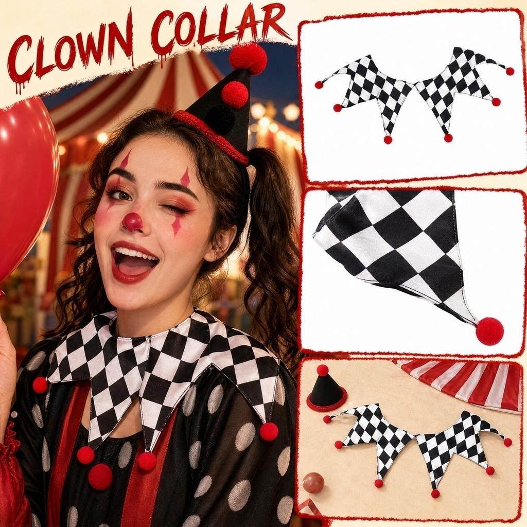 Halloween Costume Collar and Accessories Set for Funny Role Play Theme
