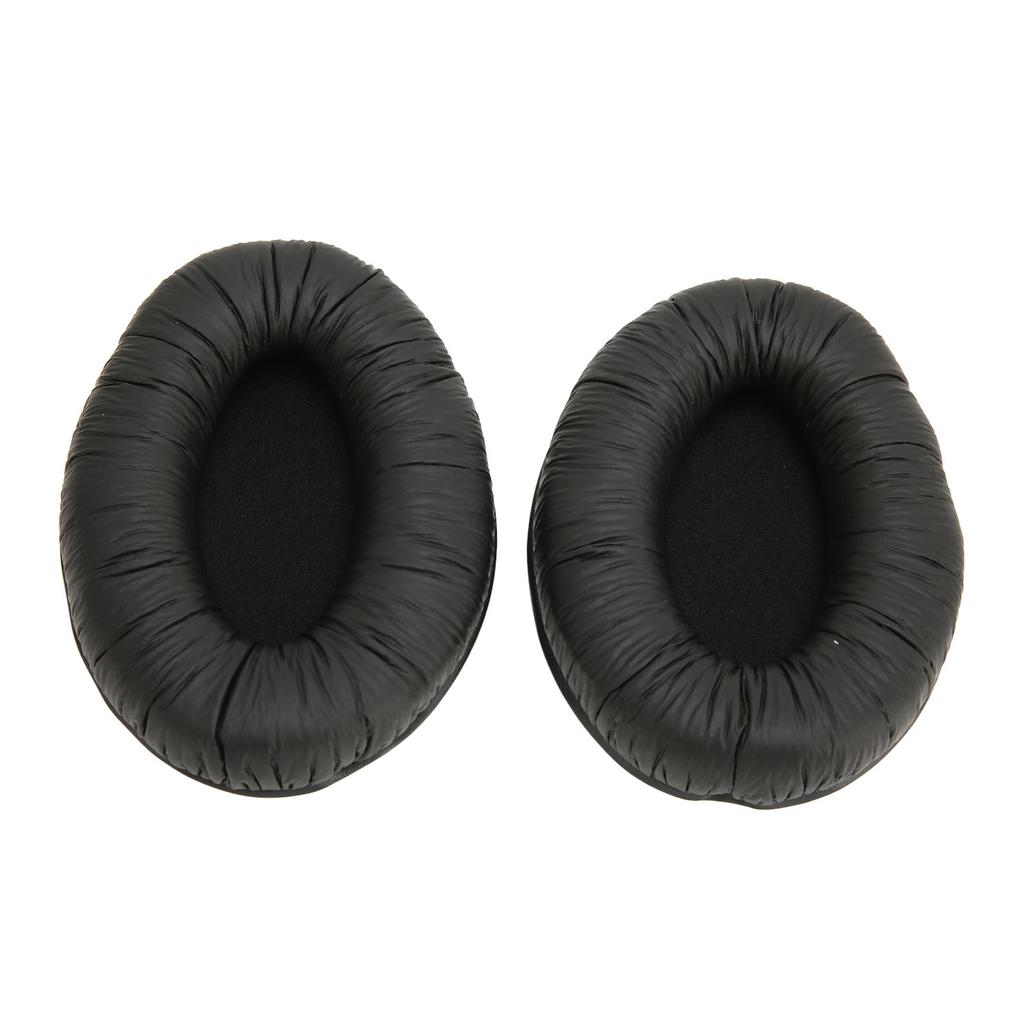 2Pcs Replacement Ear Pads Memory Foam and Protein Leather Ear Cushion Pads Cover for Sennheiser