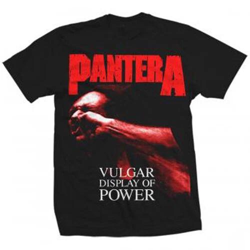 Pantera Red Vulgar Shirt S M L XL XXL Metal Rock Band T-Shirt Official Tshirt M