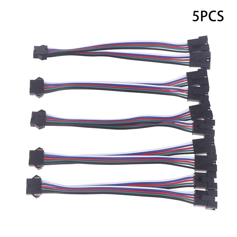 2Pin 3Pin 4Pin 5Pin 6Pin Led Splitter Connector Jst Sm Male Female Wire Cable For Ws2812 Ws2811 Sk6812 Rgb Rgbw Led Strip