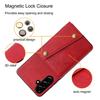 PU Leather Wallet Phone Case for Samsung Galaxy A56 5G,A55,A54,A37,A36,A35,A34,A26 Card Slots Dual Metal Button Shockproof Full‑Body Cover