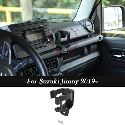 Auto daudzfunkcionāls dzērienu krūzes tālruņa turētājs, mobilā tālruņa stiprinājums Suzuki Jimny 2019-2023