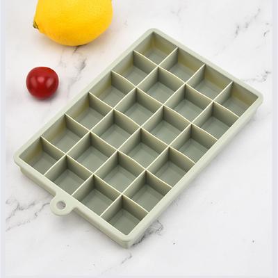 24 Grid Silikon Würfel Form Große Silikon Eis Tablett Form Eiswürfel Maker Form Ungiftig Langlebig Bar Pub Wein eis Blöcke Maker