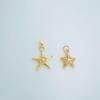 18k Gold Plated Ocean Series DIY Pendant Necklace Accessories for Women