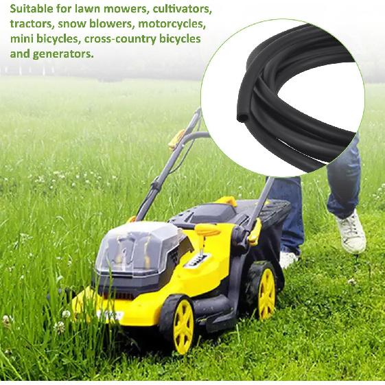 1/4 Inch ID Fuel Line Hose - 10 Feet Fuel Line For Kawasaki Kohler Briggs & Stratton Small Gas Diesel Powersports Engines And Generators W/ 20 Hose