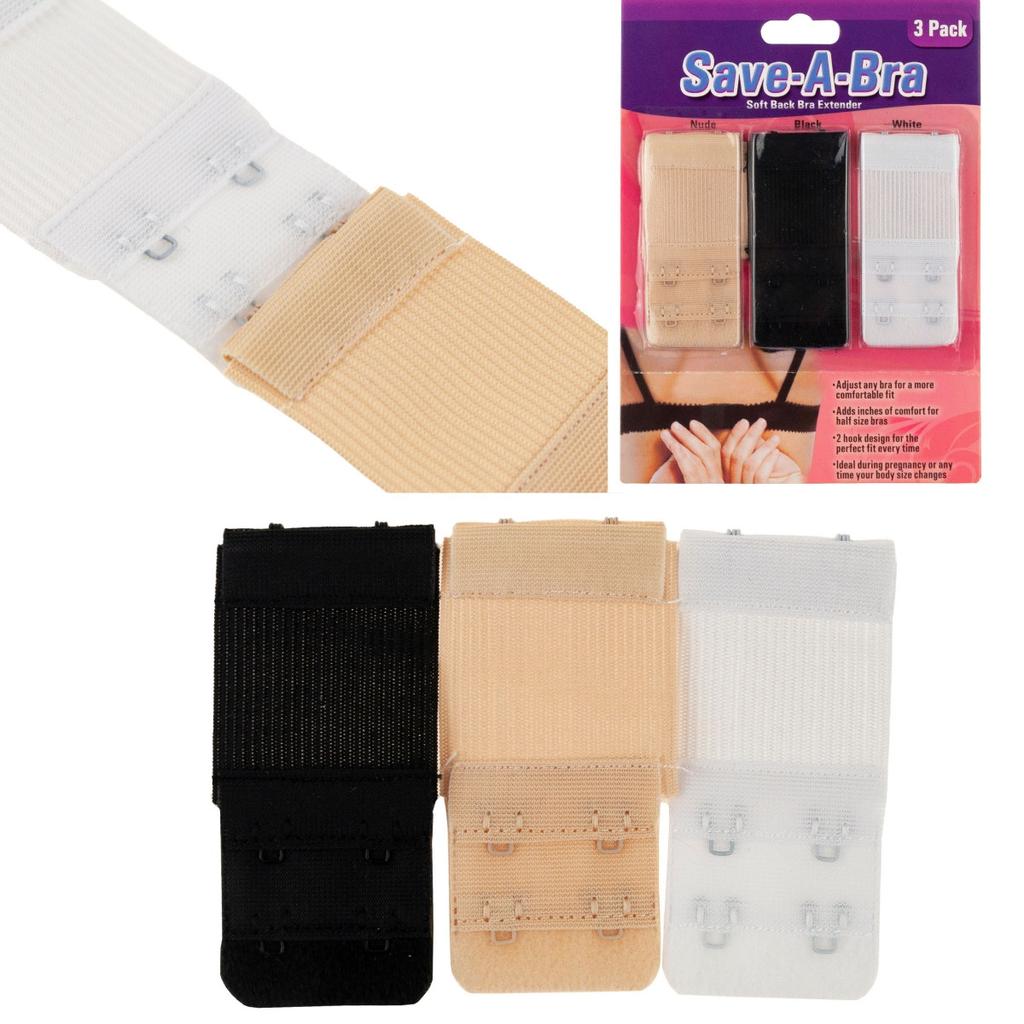 DO66 BRA CLASP EXTENDER 3 PCS