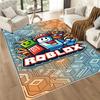 Roblox 81 Podlahový koberec Kancelářský koberec Vhodný do předsíně Herny Balkon Obývací pokoje Protiskluzový koberec Kancelářský domácí dekor Perfektní dárek pro ženy/muže