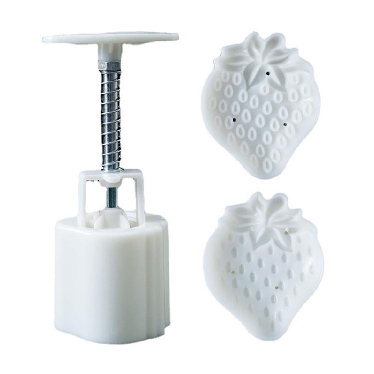

Mooncake Mould 50g with 2 Different Strawberry Shaped Stamps Mid-Autumn Festival 1
