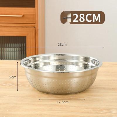 Changqi Stainless Steel Rice Washing Strainer Basket