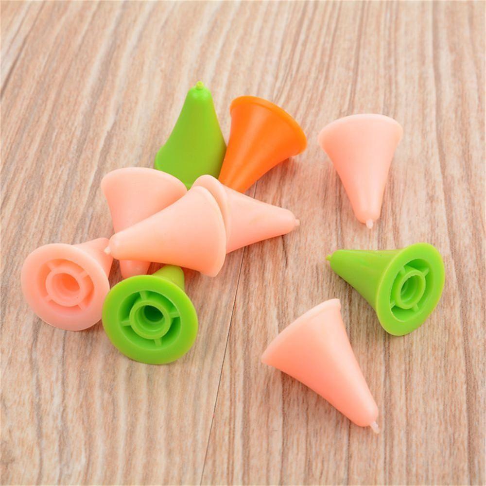 10/30PCS Color Random New Rubber Craft Point Stoppers Sewing Supplies Knitting Needle Protector