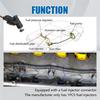 8PCS Fuel Injector Connector, Fuel Injector Plug, 5013995AA 5161919AA Fuel I