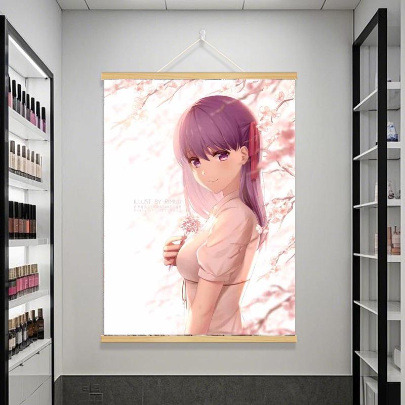Fate Heaven's Feel Emiya Shirou & Matou Sakura Dorm Room Poster - HD Self-Adhesive Wall Sticker