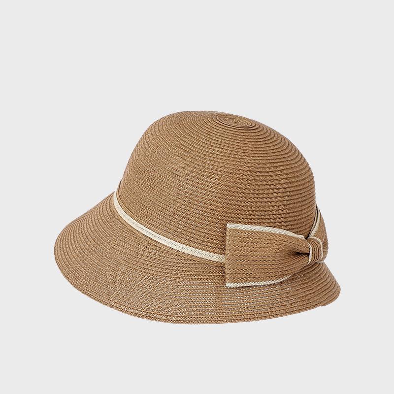 Sunscreen Straw Hat Breathable Fisherman Hat Women's Summer Sunshade Hat