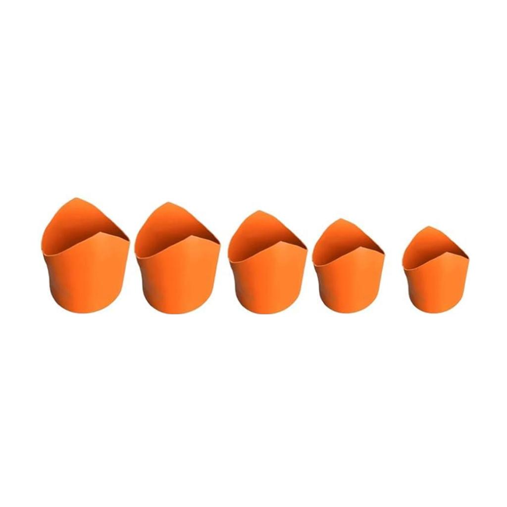 5/10 Size Adjustable Saddle Notch Marker For Round Pipes With Durable Synthetic Leather Pipe Saddle Scribe Tool
