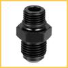 2pcs Black 6AN Male to M12 x 1.25mm Thread Tube Hardline Fuel Line Adapter Oil Gas Pipe Fitting Auto Replacement Parts