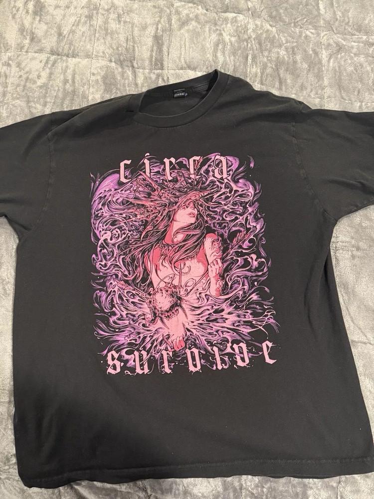Circa Survive Band Black Unisex T Shirt Full Size S-5XL Unisex T-Shirt M