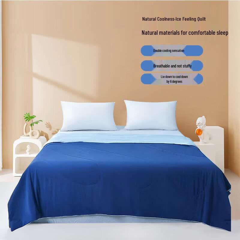 ROMROL Cloud Deep Sleep Ice Feel Summer Quilt 150cm x 200cm