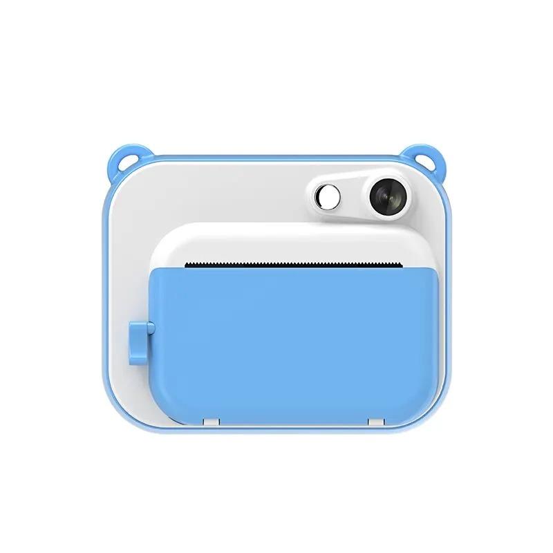 

Своевременная пленка с термопечатью, детская камера, цифровая камера, фотография, видео, 1080p, детский подарок, развивайте любовь Blue